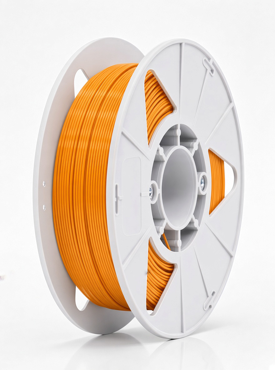 PLA пластик для 3D печати 1.75 мм, оранжевый RAL 2008, 1 кг