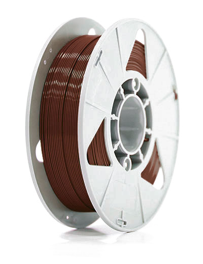 ABS пластик для 3D печати 1.75 мм, коричневый, 1 кг