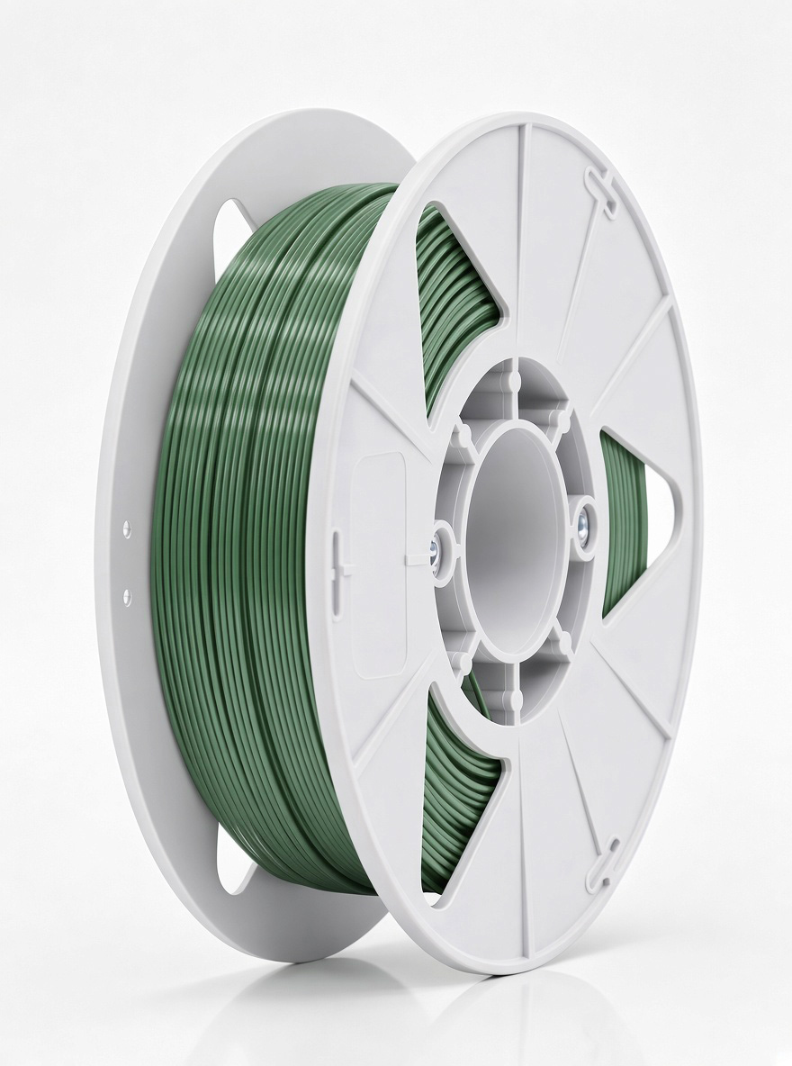 PLA пластик для 3D печати 1.75 мм, изумрудный 329C (Panton), 1 кг